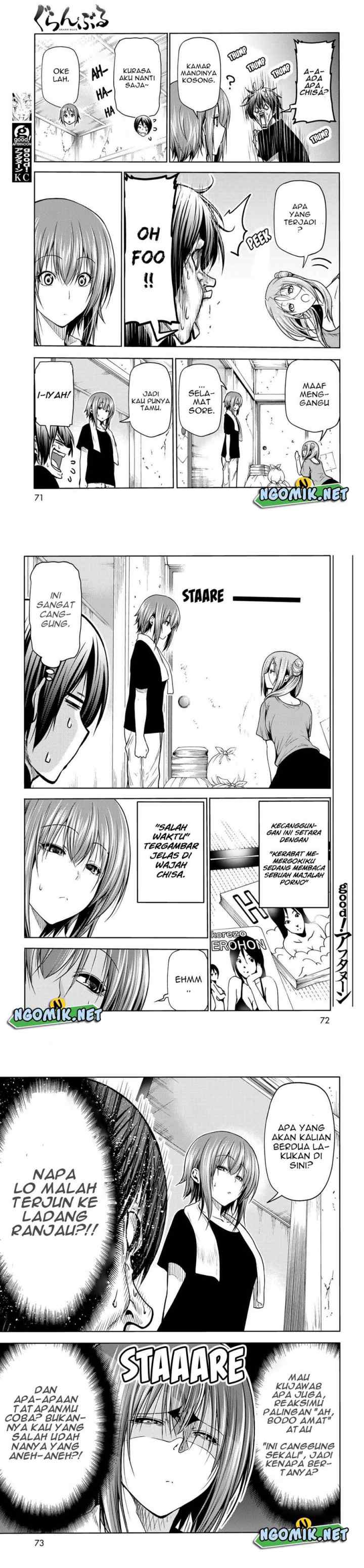 Grand Blue chapter 71 halaman 6