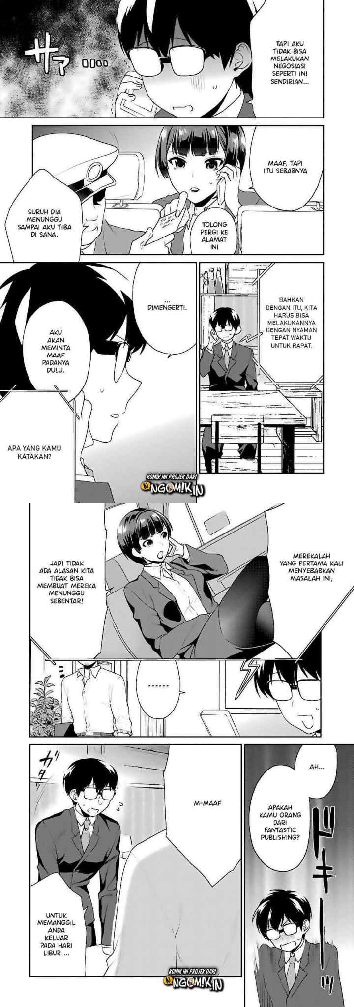 Saenai Heroine no Sodatekata: Koisuru Metronome chapter 34 halaman 11
