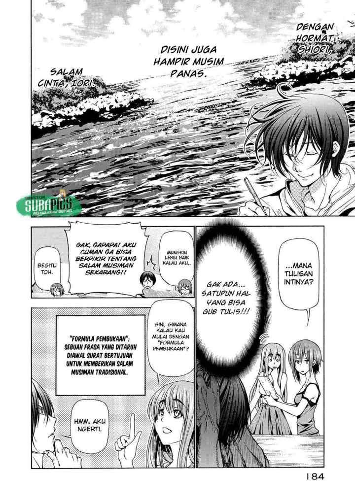 Grand Blue chapter 25.5 halaman 7