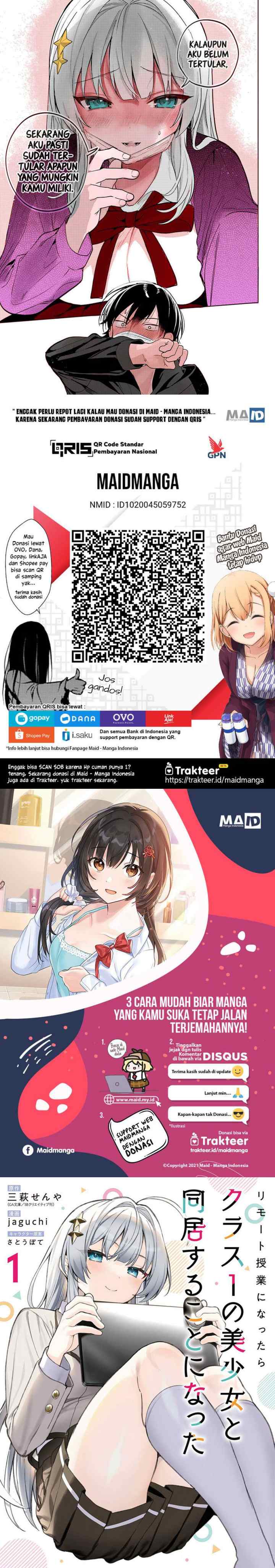 Remote Jugyou ni Nattara Class 1 no Bishoujo to Doukyo Suru Koto ni Natta chapter 11 halaman 9