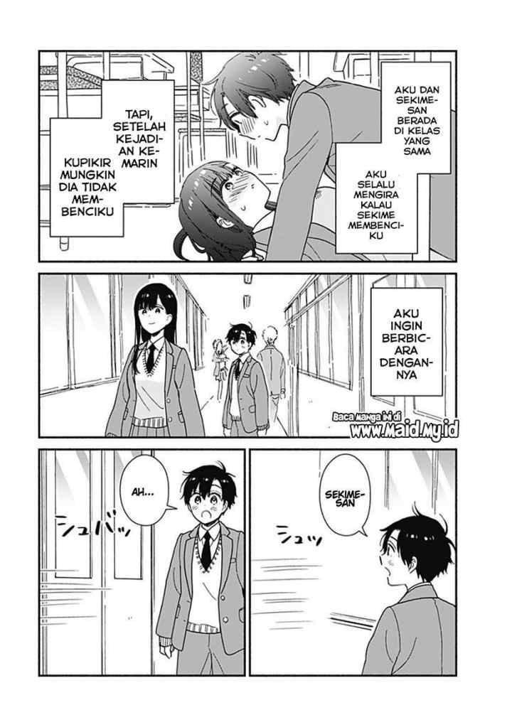 Sekimen Shinaide Sekime-san (Serialization) chapter 2 halaman 4