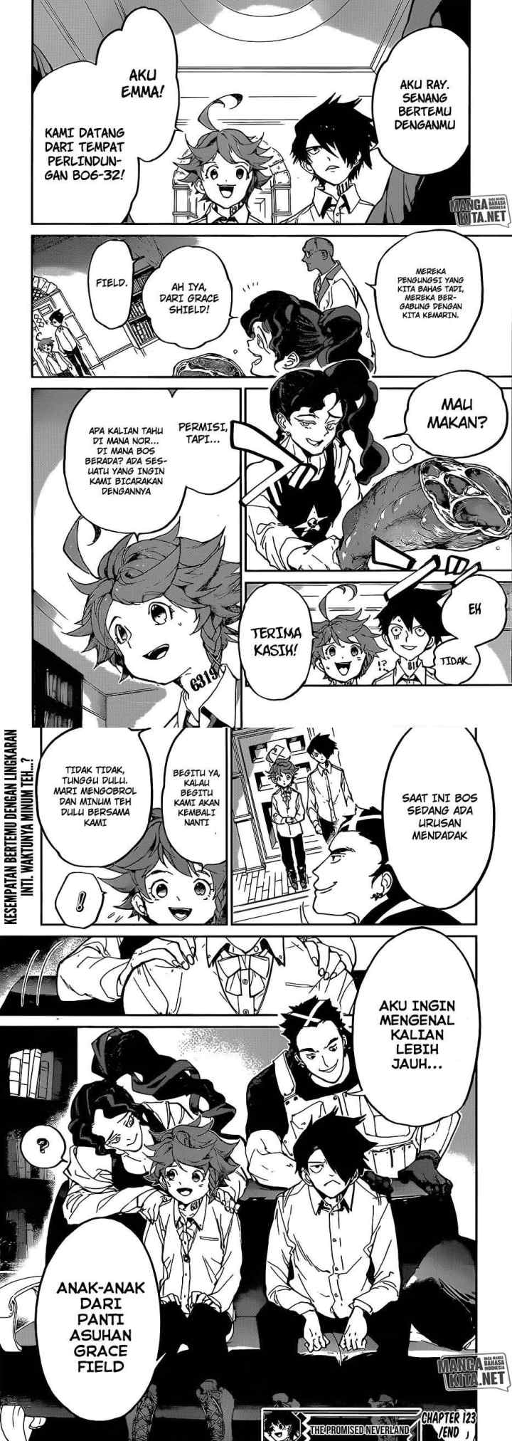 Yakusoku no Neverland chapter 123 halaman 11