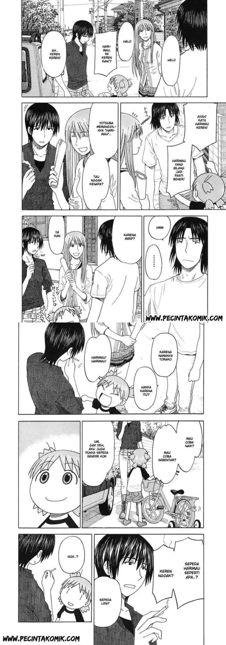 Yotsuba to! chapter 37 halaman 6