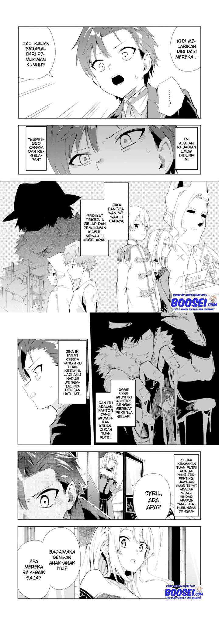 Akuyaku Reijou no Shitsuji-sama Hametsu Flag wa Ore ga Tsubusasete Itadakimasu chapter 4 halaman 13
