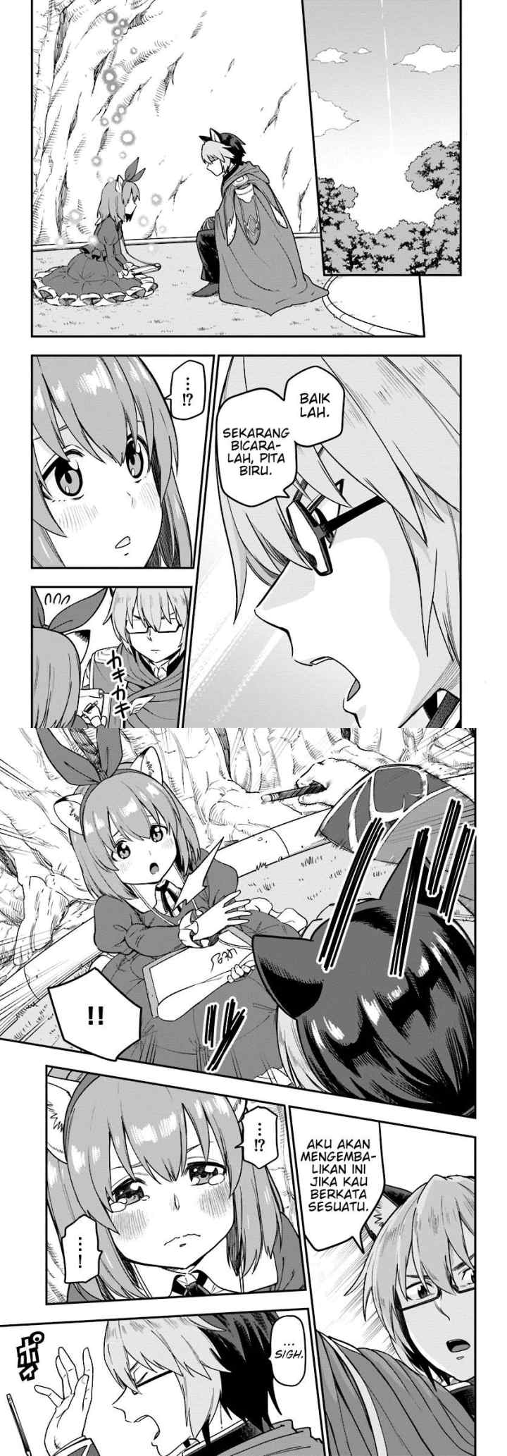 Konjiki no Moji Tsukai: Yuusha Yonin ni Makikomareta Unique Cheat chapter 31 halaman 10