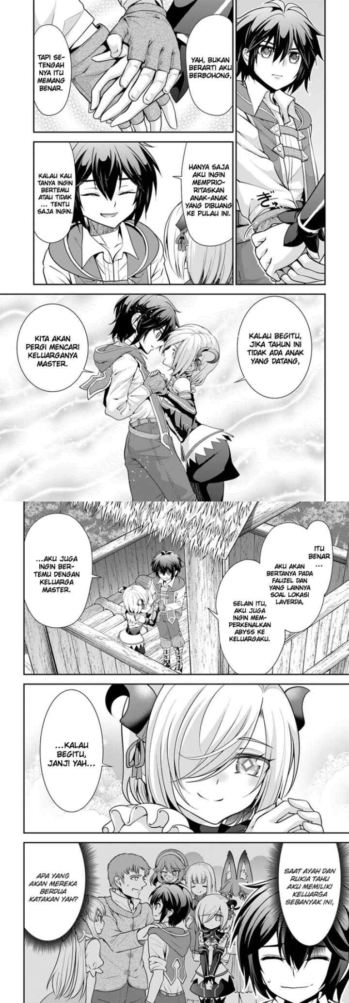 Tenohira Kaitaku Mura de Isekai Kenkokuki: Fueteku Yome-tachi to Nonbiri Mujintou Life chapter 47 halaman 4