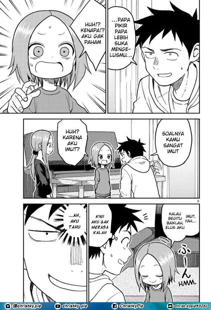 Karakai Jouzu no (Moto) Takagi-san chapter 112.5 halaman 6