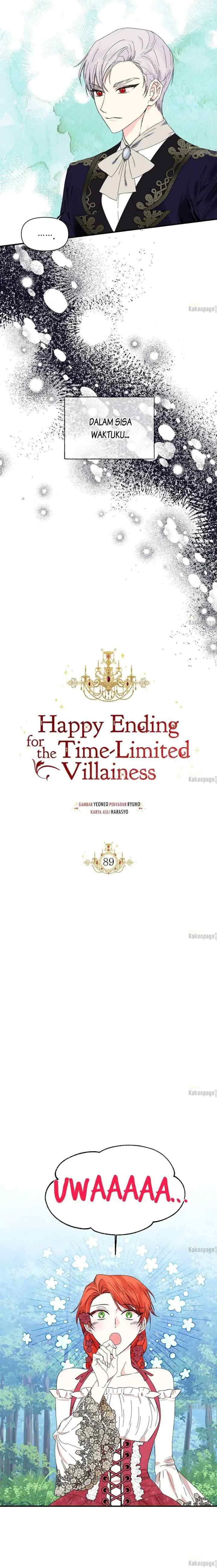 Happy Ending for the Time-Limited Villainess chapter 89 halaman 10