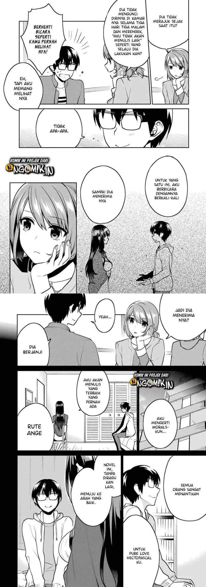 Saenai Heroine no Sodatekata: Koisuru Metronome chapter 46 halaman 10