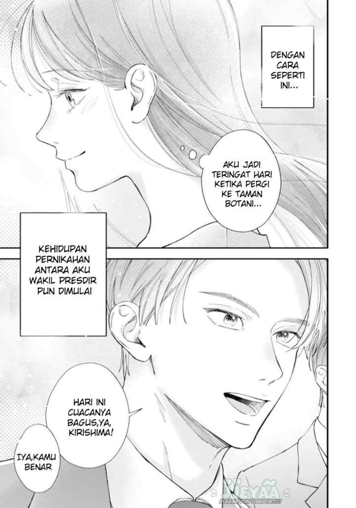 Marriage Cinderella: Hirowareta Hanayome wa Ichizu na Fuku Shachou ni Dekiaisareru chapter 3 halaman 18