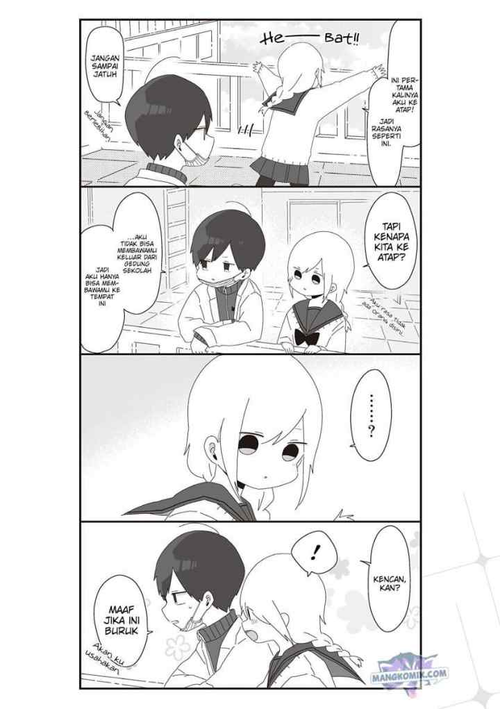 Homura-sensei wa Tabun Motenai chapter 43 halaman 6