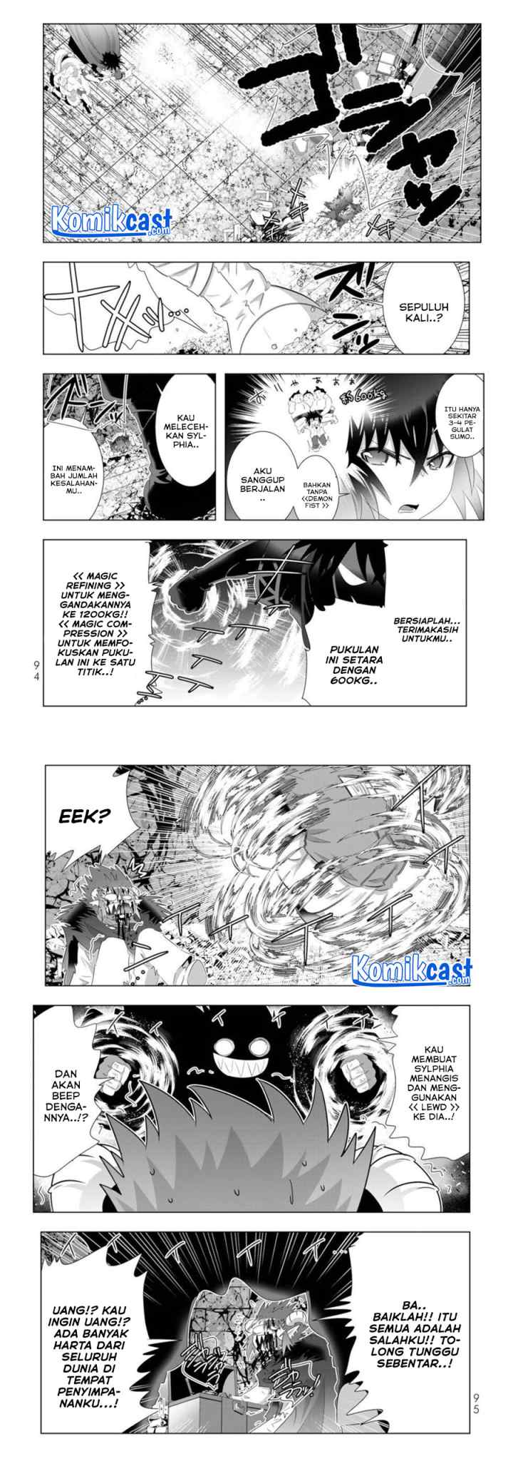 Isekai Shihai no Skill Taker: Zero kara Hajimeru Dorei Harem chapter 69 halaman 9