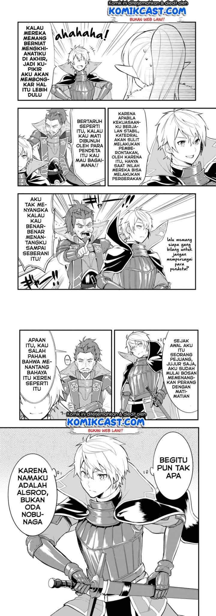 Oda Nobunaga to Iu Nazo no Shokugyo ga Mahou Kenshi yori Cheat Dattanode, Oukoku wo Tsukuru Koto ni chapter 24 halaman 15