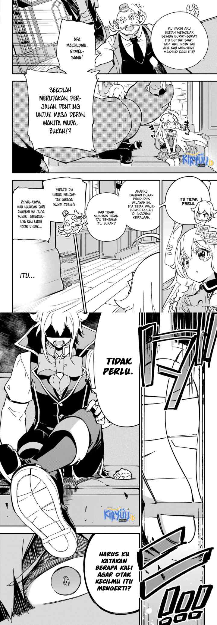 Chichi wa Eiyuu Haha wa Seirei Musume no Watashi wa Tenseisha chapter 41 halaman 11