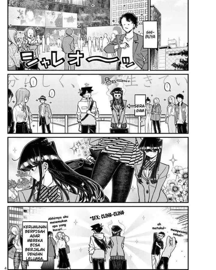 Komi-san wa Komyushou Desu chapter 348 halaman 4