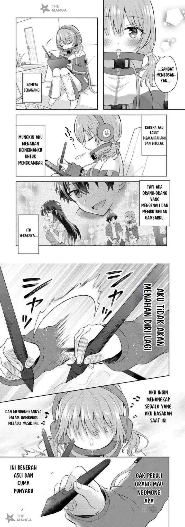 Tonari no Seki no Inkya Joshi ga Oshi Utaite Datta - Ore no Kyoku wo Uttatekure! chapter 9.2 halaman 10