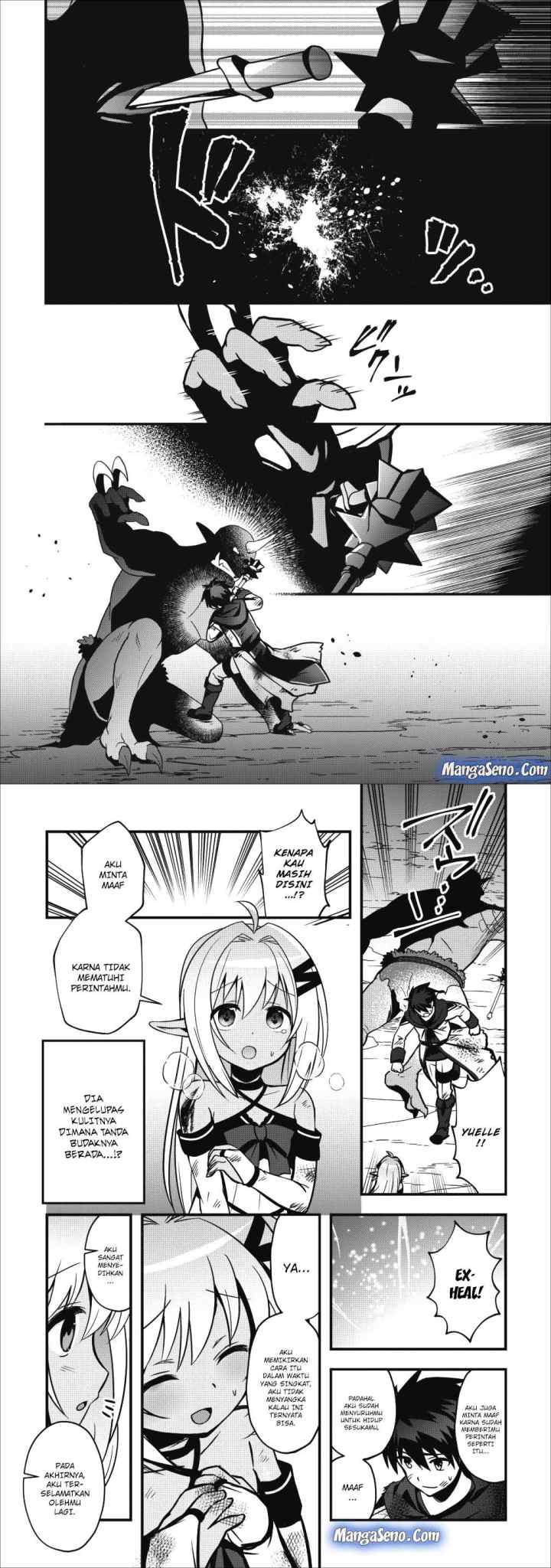 Isekai no Meikyuu Toshi de Chiyu Mahoutsukai Yattemasu chapter 10 halaman 6