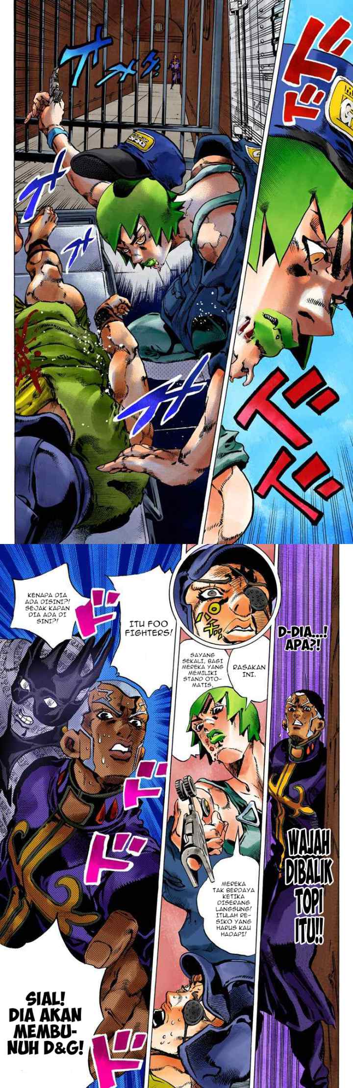 JoJo no Kimyou na Bouken - Stone Ocean chapter 84 halaman 7
