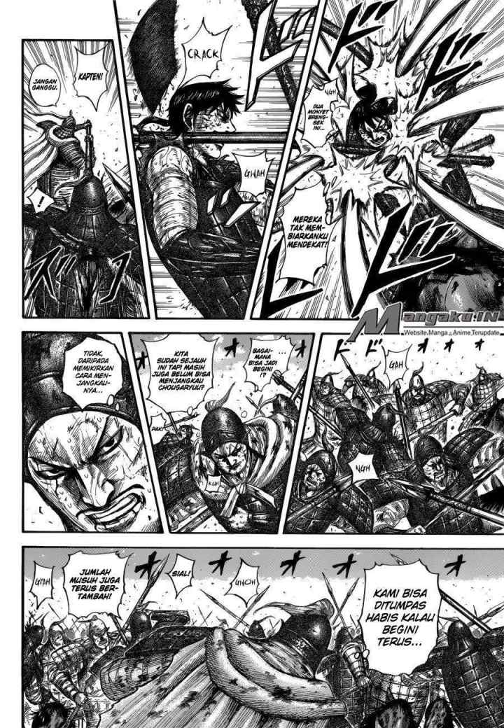 Kingdom chapter 593 halaman 17