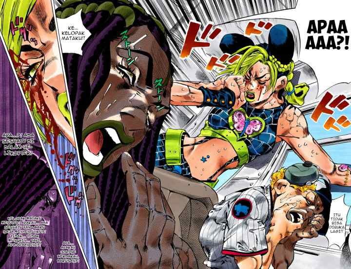 JoJo no Kimyou na Bouken - Stone Ocean chapter 112 halaman 18