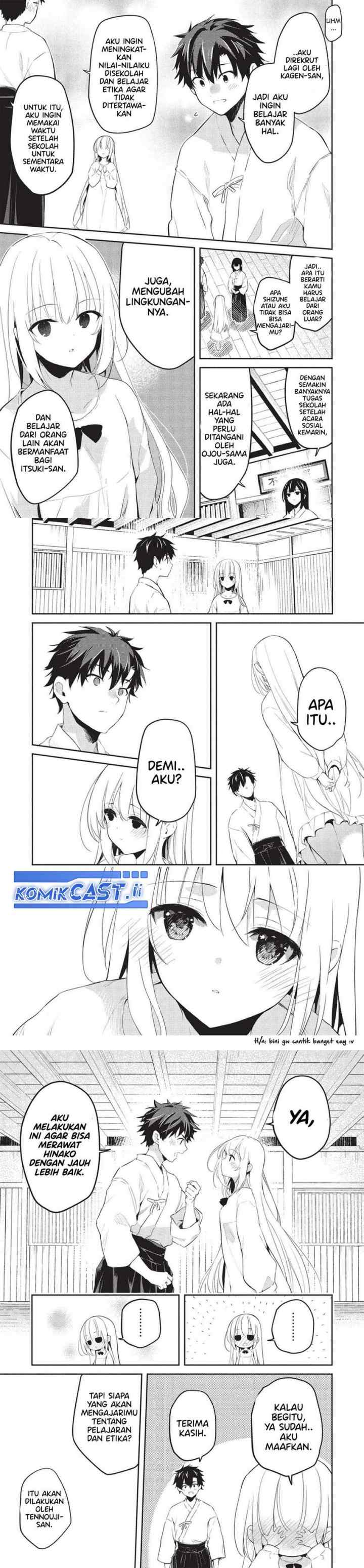 Saijo no Osewa ~Takane no Hana Darakena Meimon Kou de, Gakuin Ichi no Ojou-sama (Seikatsu Noryoku Kaimu) o Kagenagara Osewa suru Koto ni Narimashita~ chapter 25 halaman 4