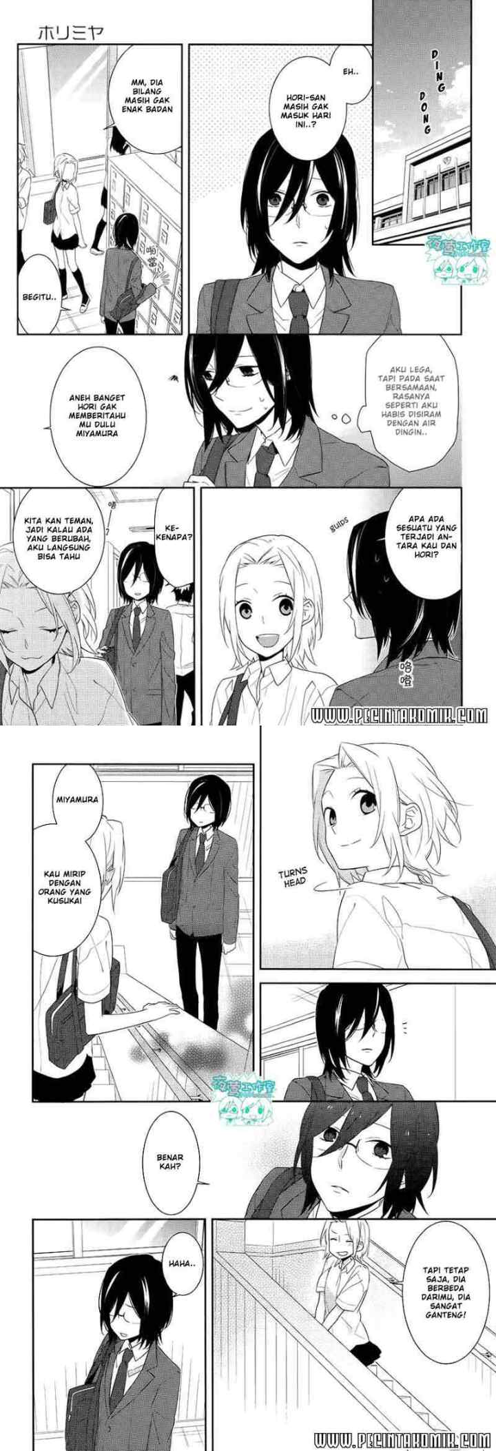 Horimiya chapter 21 halaman 10