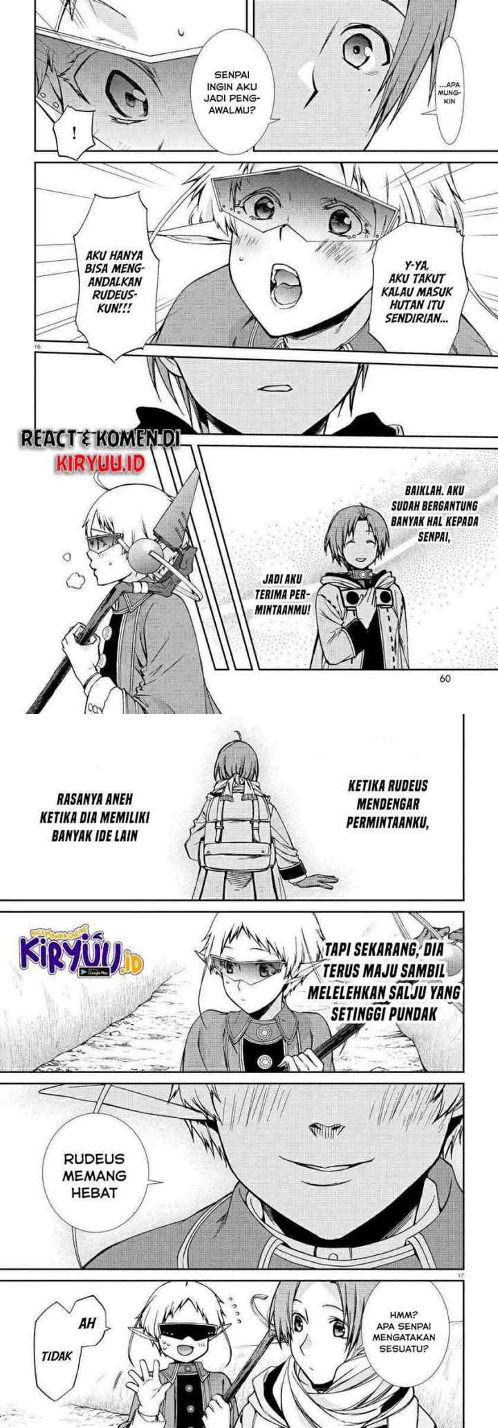 Mushoku Tensei: Isekai Ittara Honki Dasu chapter 73 halaman 10