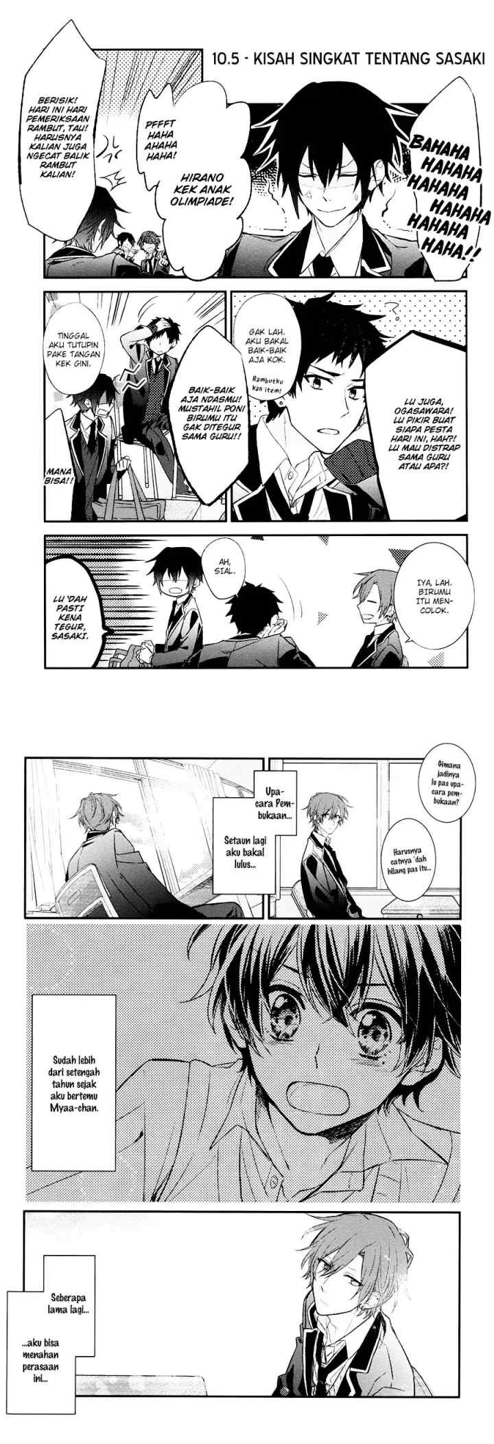 Sasaki to Miyano chapter 10 halaman 11