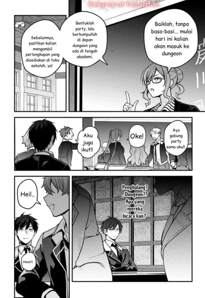 High School Hack and Slash chapter 1.2 halaman 8