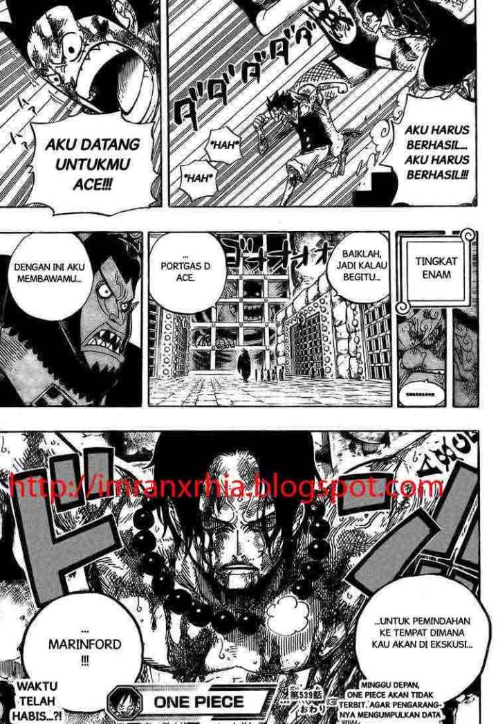 One Piece chapter 539 halaman 18