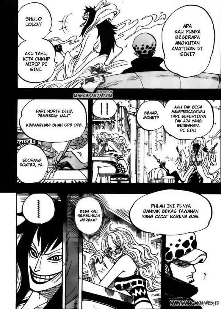 One Piece chapter 666 halaman 7