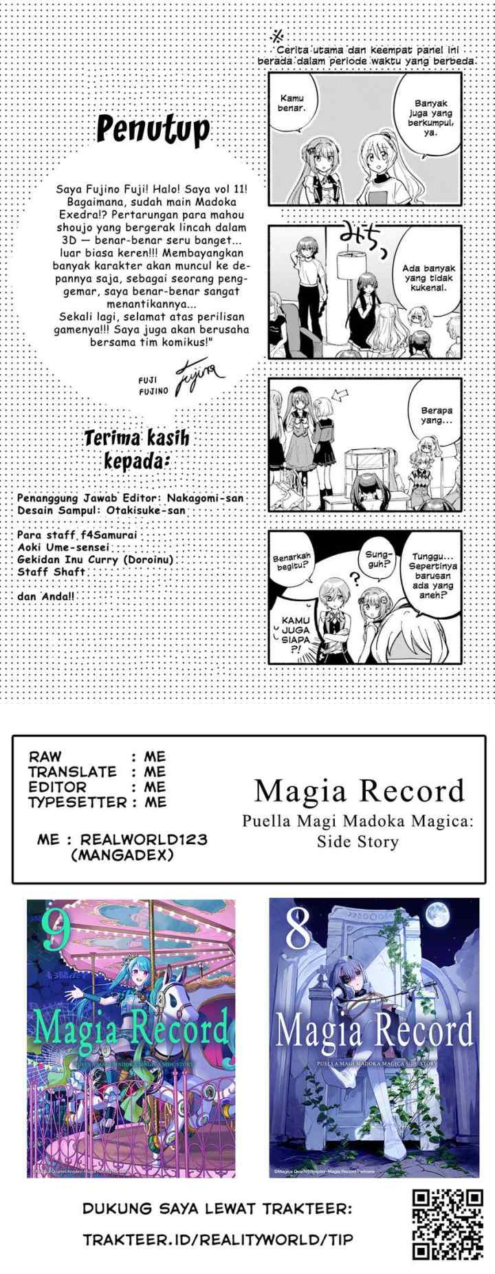 Magia Record: Mahou Shoujo Madoka☆Magica Gaiden chapter 66 halaman 17