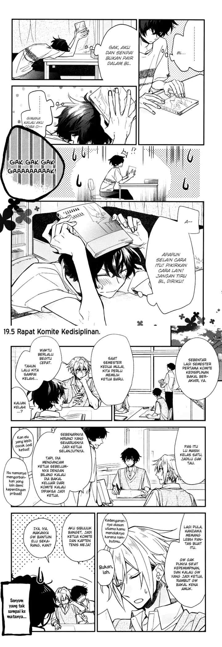 Sasaki to Miyano chapter 19 halaman 12