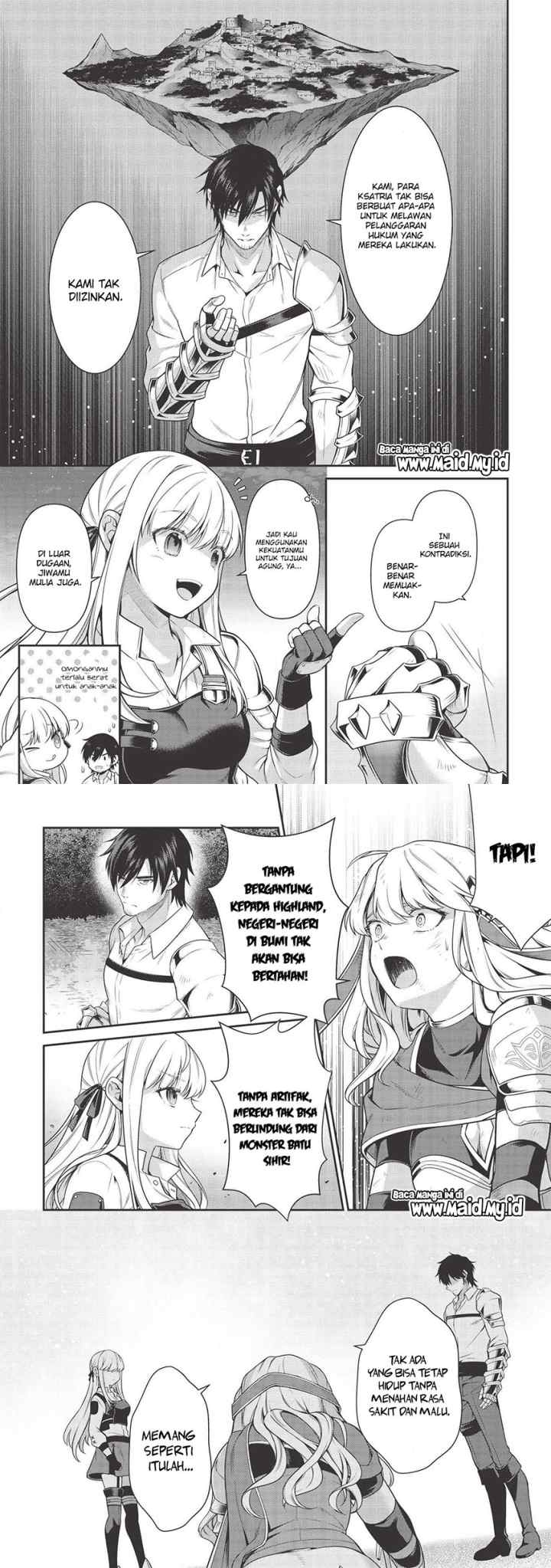 Eiyuu-ou, bu o Kiwameru tame tensei su - Soshite, Sekai Saikyou no Minarai Kishi ♀~ chapter 8.1 halaman 7