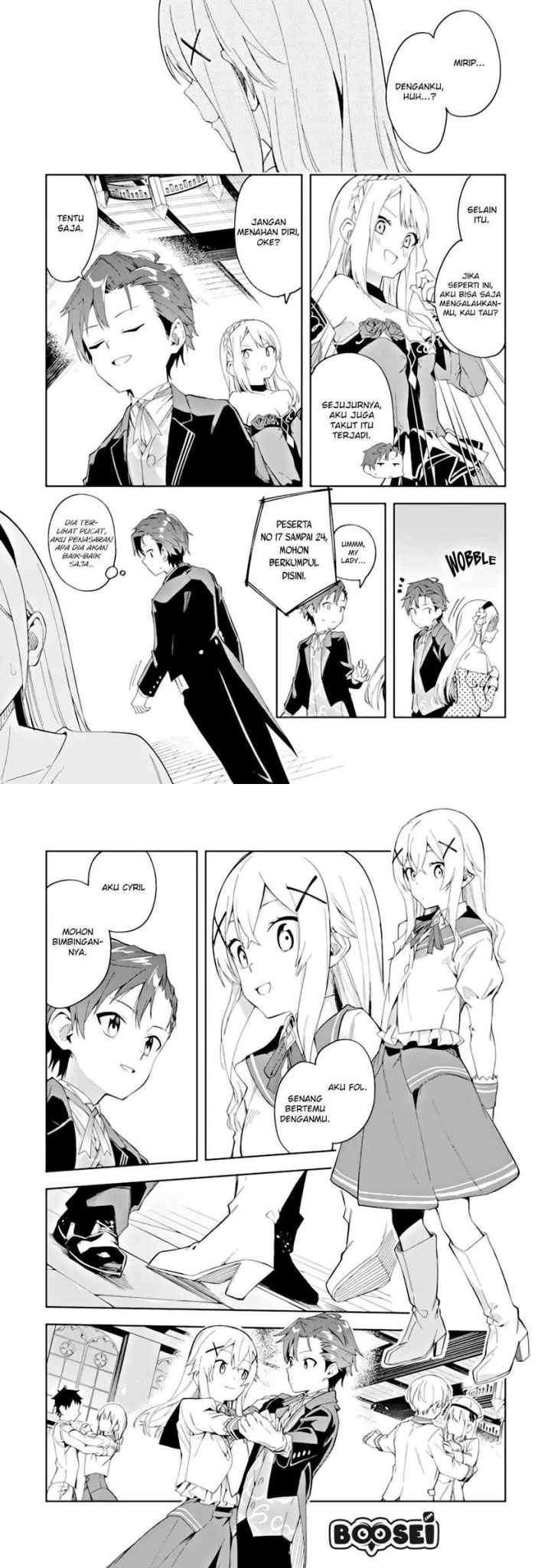 Akuyaku Reijou no Shitsuji-sama Hametsu Flag wa Ore ga Tsubusasete Itadakimasu chapter 3.1 halaman 9