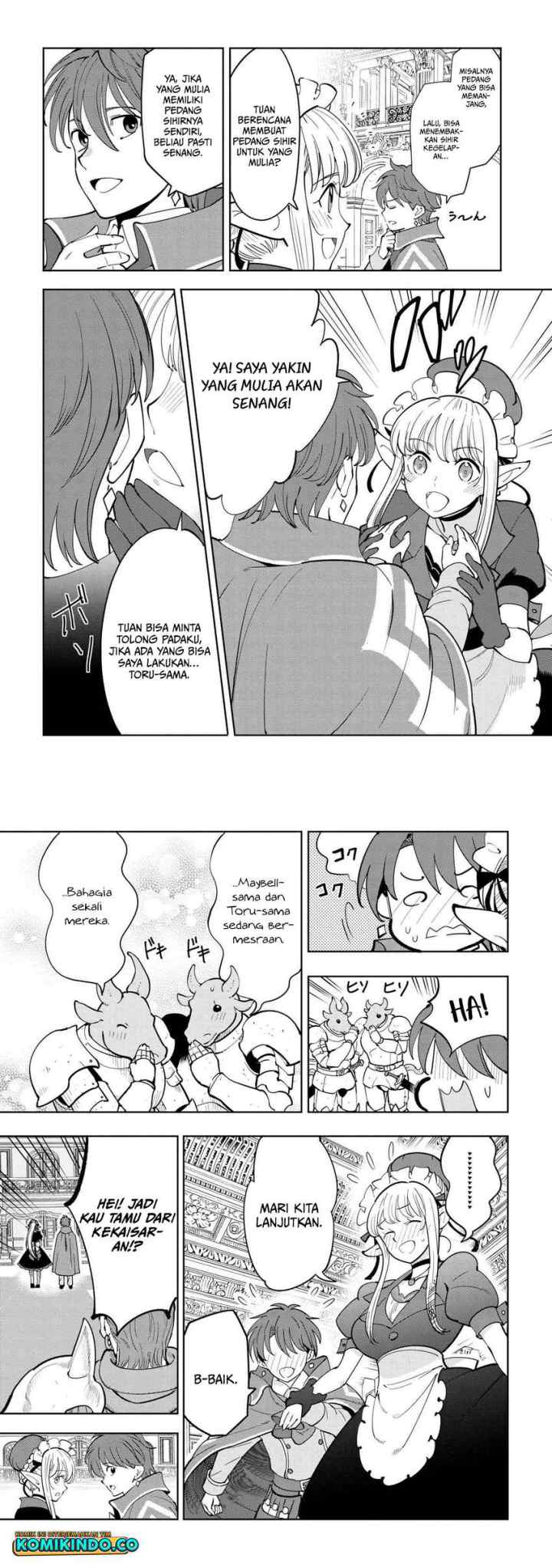 Souzou Renkinjutsushi Wa Jiyuu wo Ouka Suru Kokyou wo Tsuihou Saretara, Maou No Ohizamoto De Chouzetsu Kouka No Magic Item Zukuri Houdai Ni Narimashita chapter 6.2 halaman 5