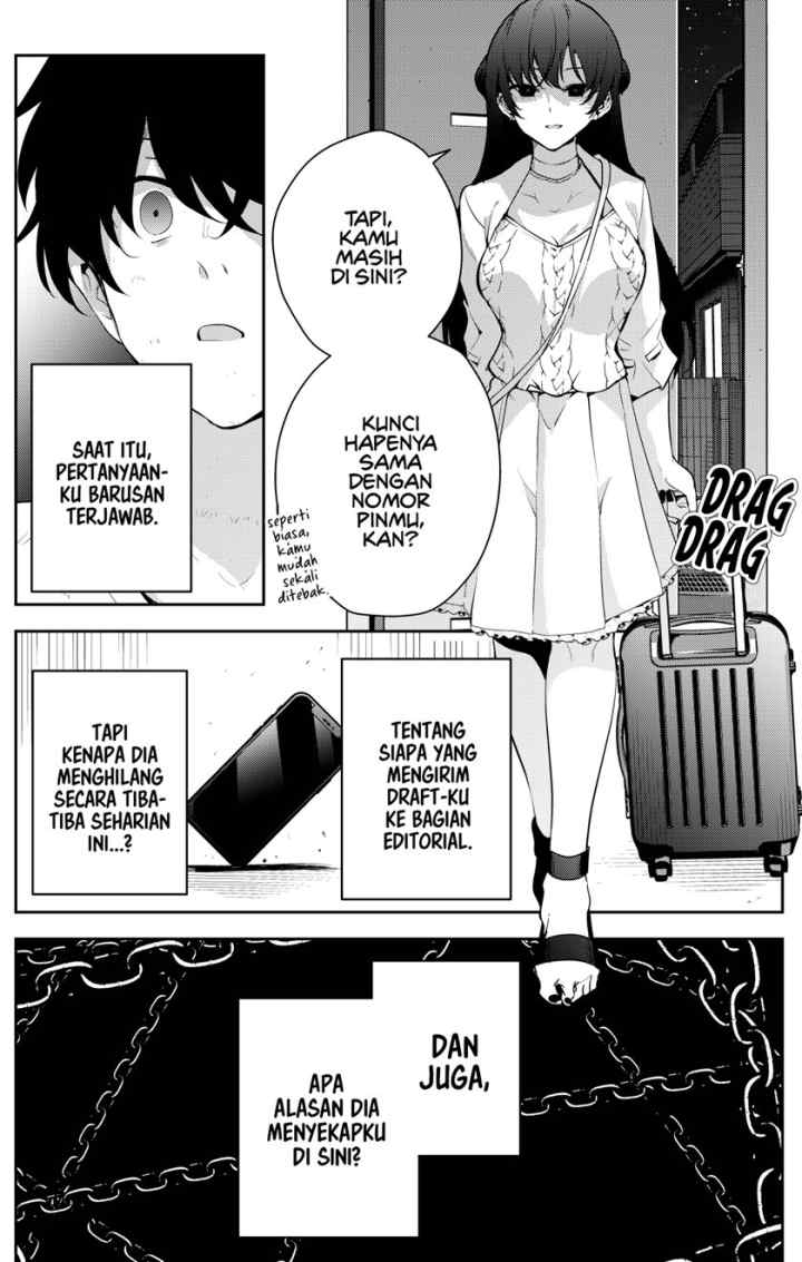 Mishiranu Joshikousei ni Kankensareta Mangaka no Hanashi chapter 31 halaman 8