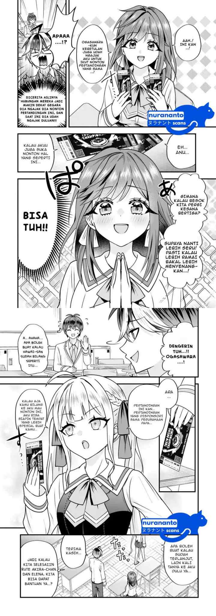 Yarikonda Ren'ai Game no Akuyaku ni Tensei Shita Node, Gensaku Chishiki de Hiroin o Kōryaku Shimasu chapter 3.2 halaman 4