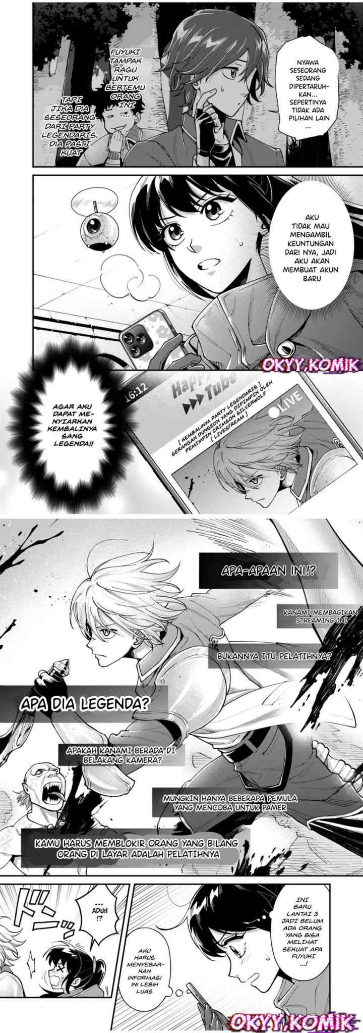 Moto Saikyou Kouryakusha, Nozomanu Dungeon Haishin de Musou shite Shimasu chapter 5 halaman 6