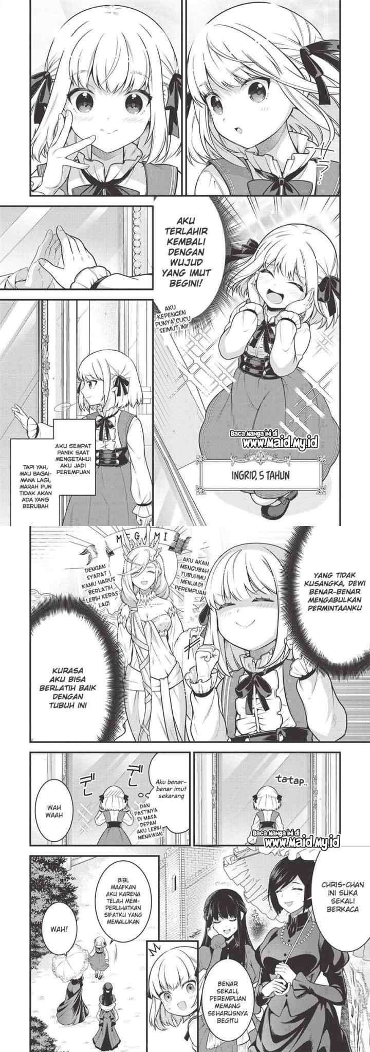 Eiyuu-ou, bu o Kiwameru tame tensei su - Soshite, Sekai Saikyou no Minarai Kishi ♀~ chapter 2 halaman 4
