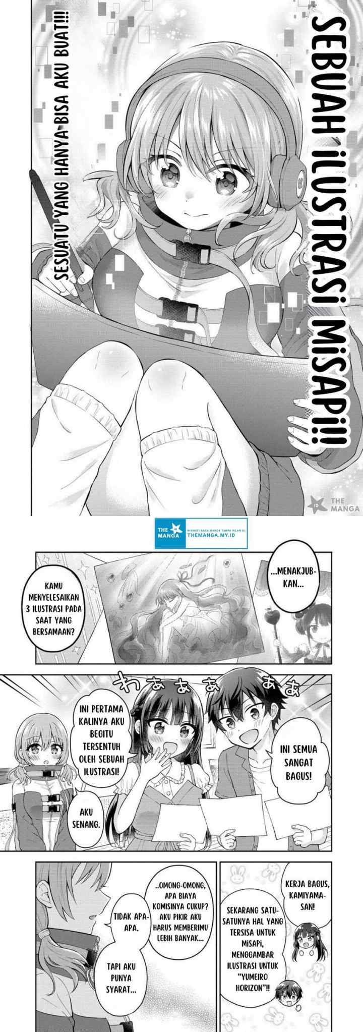 Tonari no Seki no Inkya Joshi ga Oshi Utaite Datta - Ore no Kyoku wo Uttatekure! chapter 9.2 halaman 11