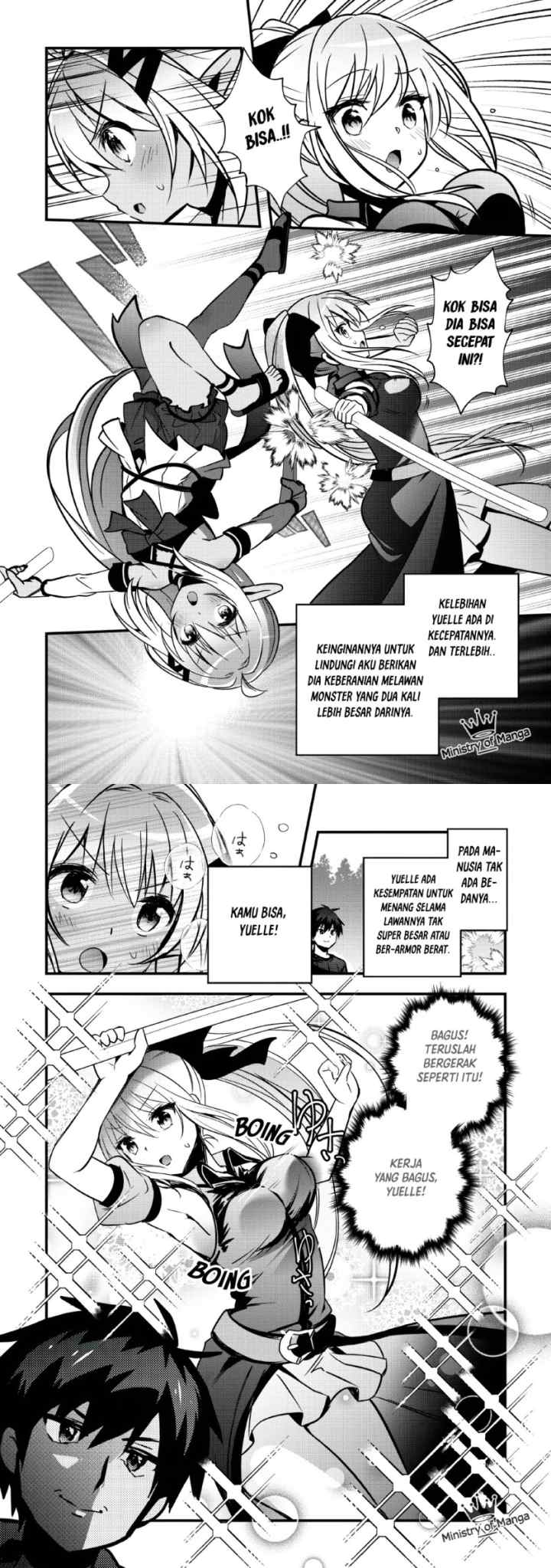 Isekai no Meikyuu Toshi de Chiyu Mahoutsukai Yattemasu chapter 14 halaman 7