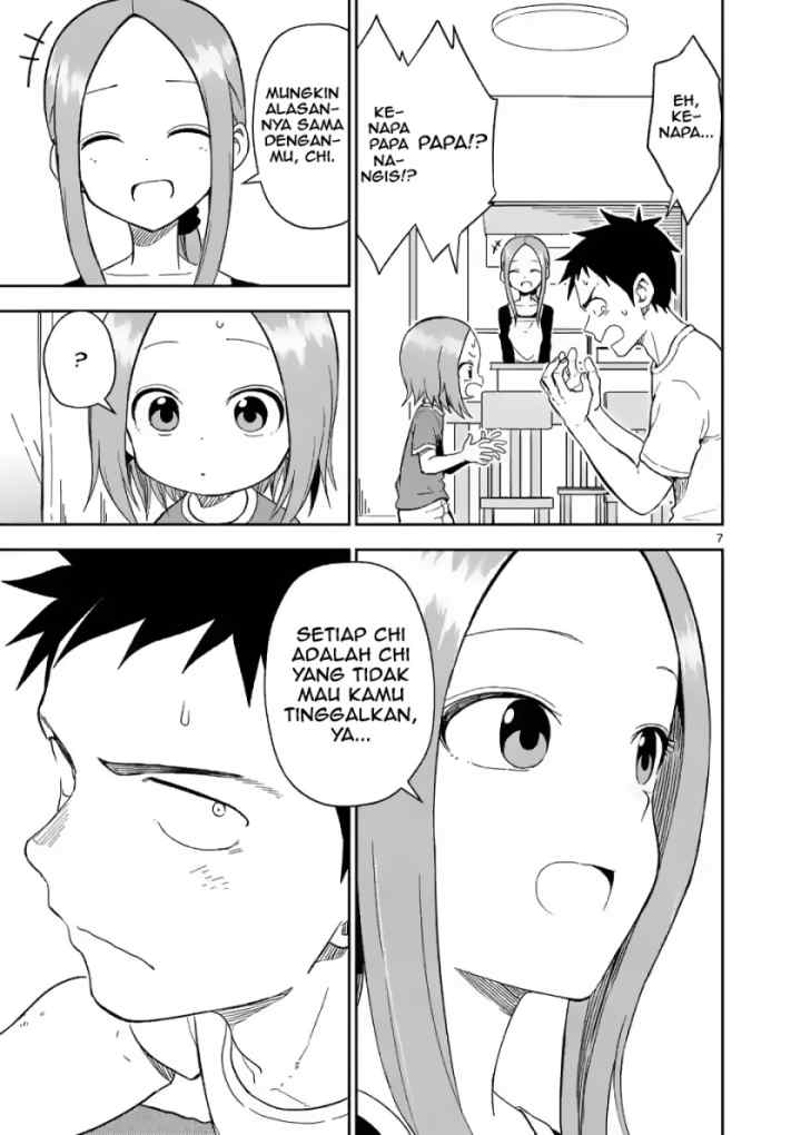 Karakai Jouzu no (Moto) Takagi-san chapter 156 halaman 7