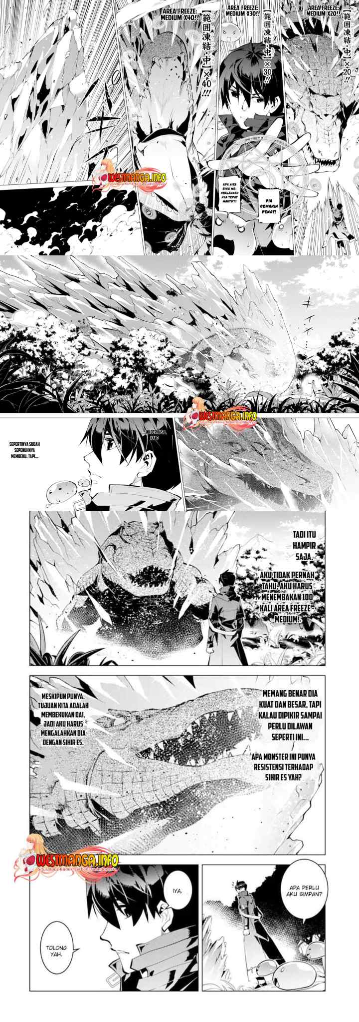Tensei Kenja no Isekai Raifu ~Daini no Shokugyo wo Ete Sekai Saikyou ni Narimashita chapter 40 halaman 14