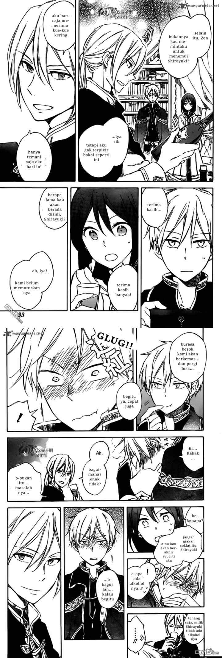 Akagami no Shirayukihime chapter 67 halaman 9