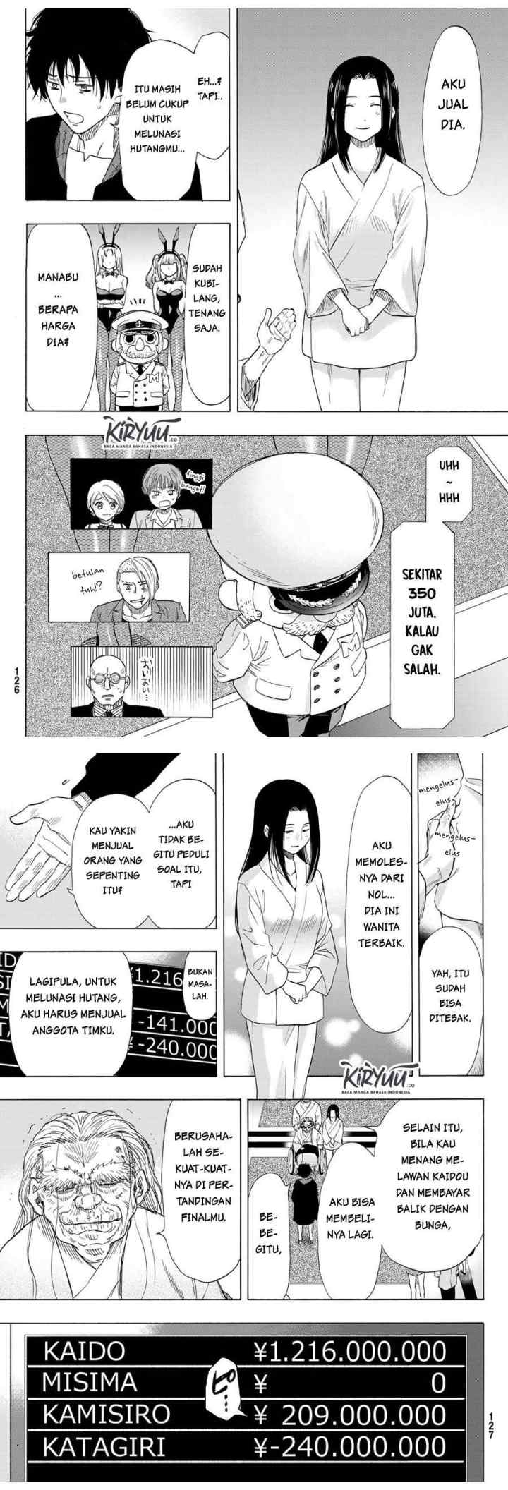 Tomodachi Game chapter 63 halaman 10
