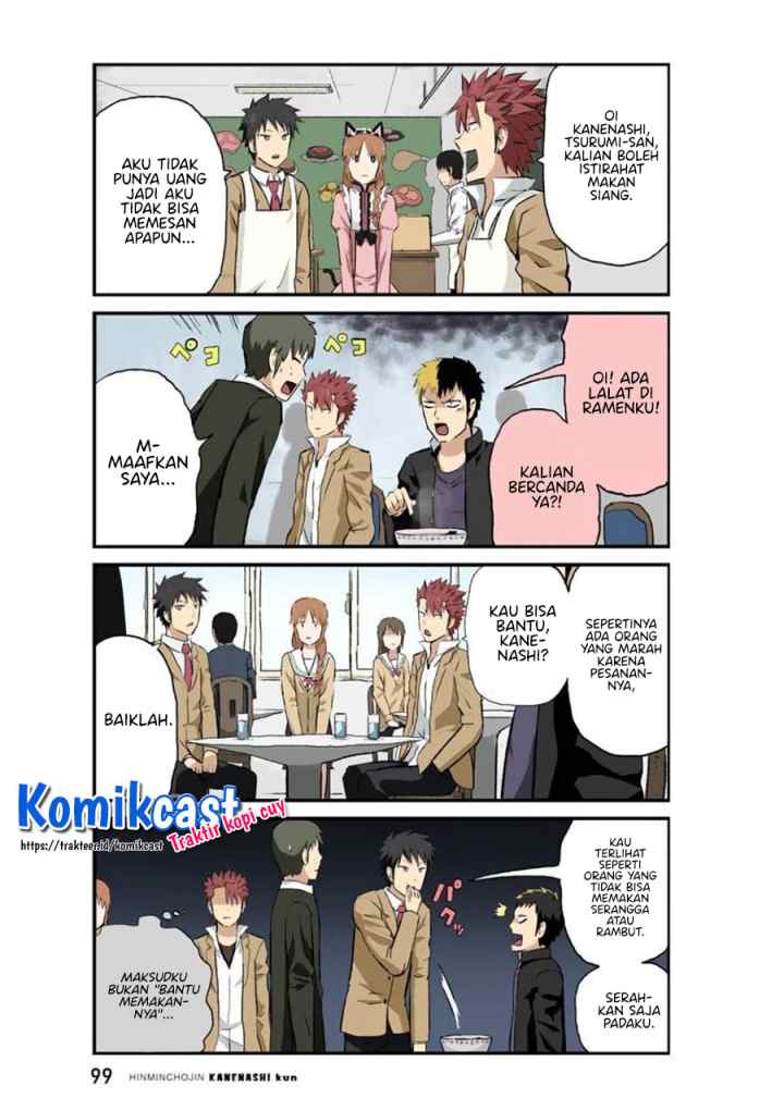 Hinmin Choujin Kanenashi-kun chapter 34 halaman 7