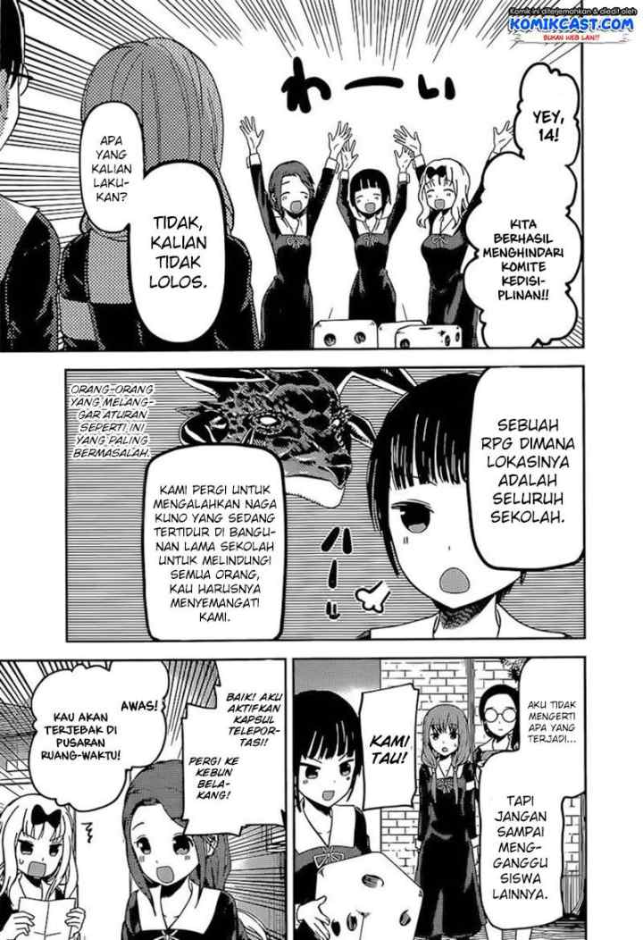 Kaguya-sama wa Kokurasetai: Tensai-tachi no Renai Zunousen chapter 85 halaman 11
