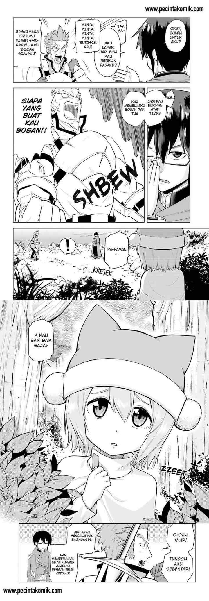 Konjiki no Moji Tsukai: Yuusha Yonin ni Makikomareta Unique Cheat chapter 5 halaman 6