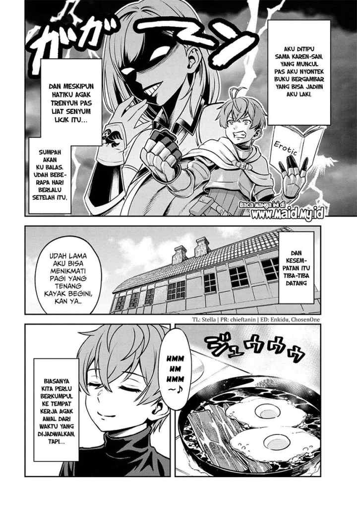Toshiue Elite Onna Kishi Ga Boku No Mae De Dake Kawaii chapter 4.2 halaman 4